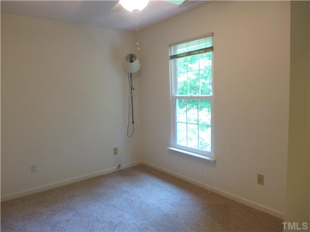 534 Bluestone Road Durham, NC 27713 - Photo 14 of 25 Bedroom 2 features New Carpet and Ceiling Fan! Bedroom