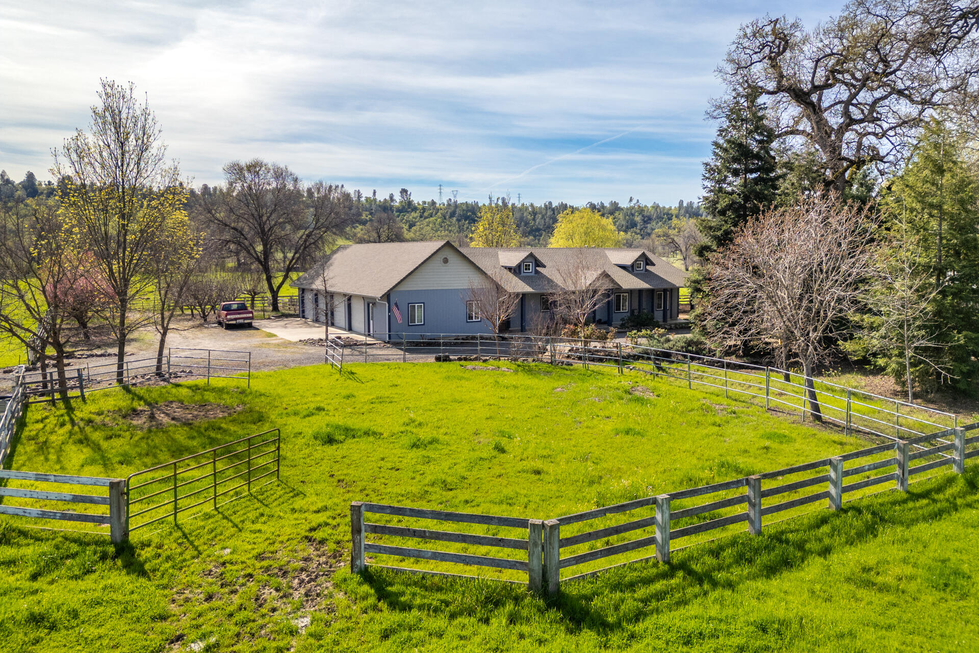 11847 Oak Run Road Oak Run, CA 96069 - Photo 4 of 54 a view of a house with swimming pool and sitting area