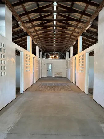 a view of empty room