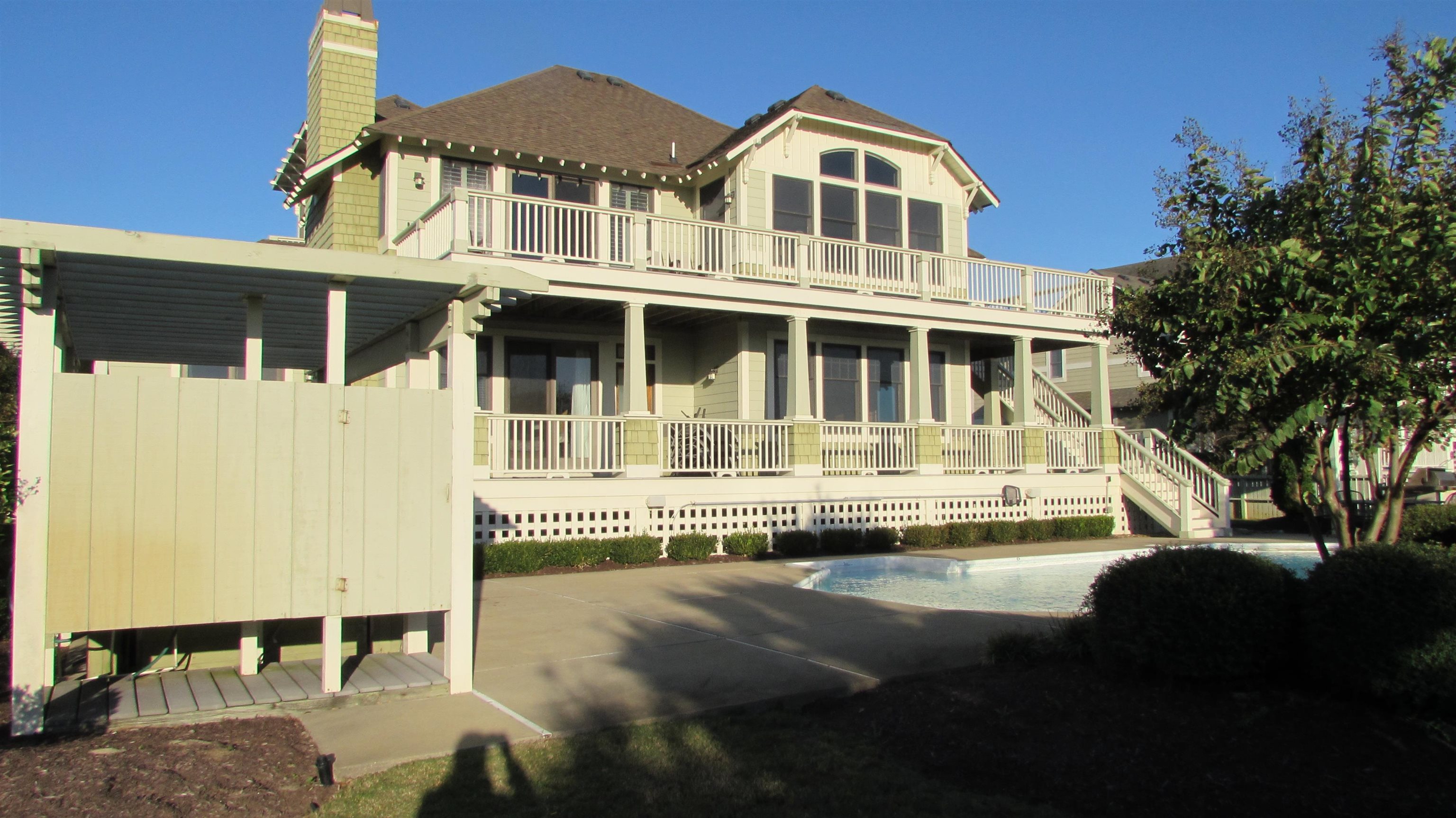 744 Hammock Lane Corolla, NC 27927 - Photo 38 of 46 Back of home