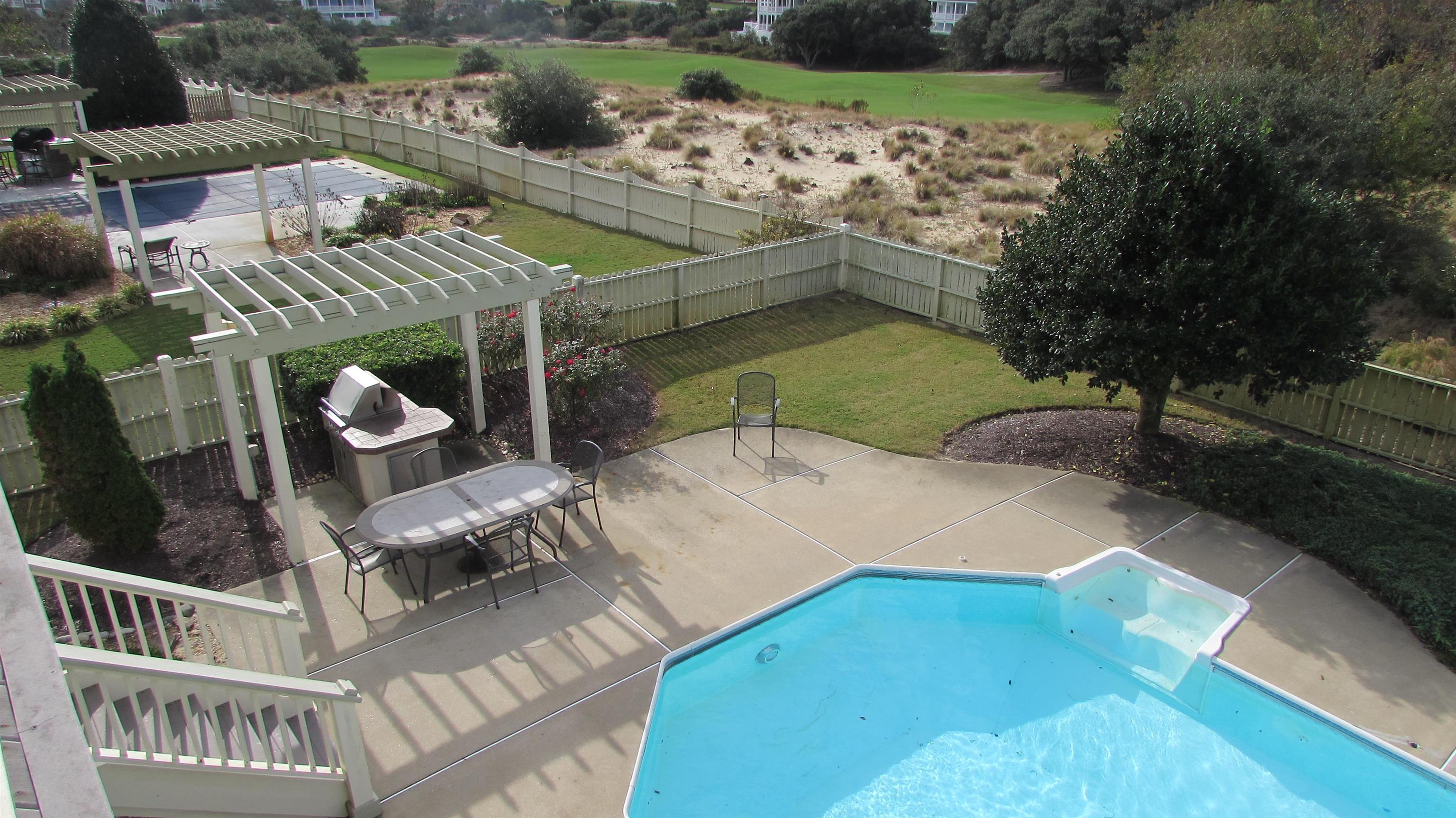 744 Hammock Lane Corolla, NC 27927 - Photo 8 of 46 Grilling station by the pool