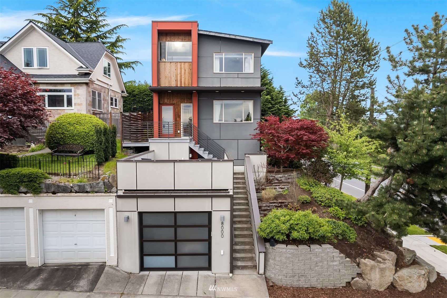 8000 Meridian Avenue North Seattle, WA 98103 - Photo 3 of 33 front view of a house with a small yard