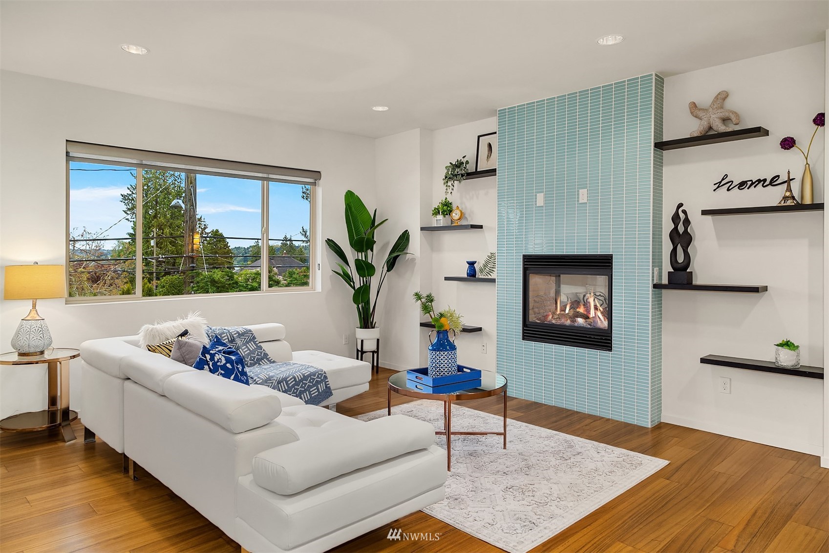 8000 Meridian Avenue North Seattle, WA 98103 - Photo 6 of 33 a living room with furniture and a wooden floor