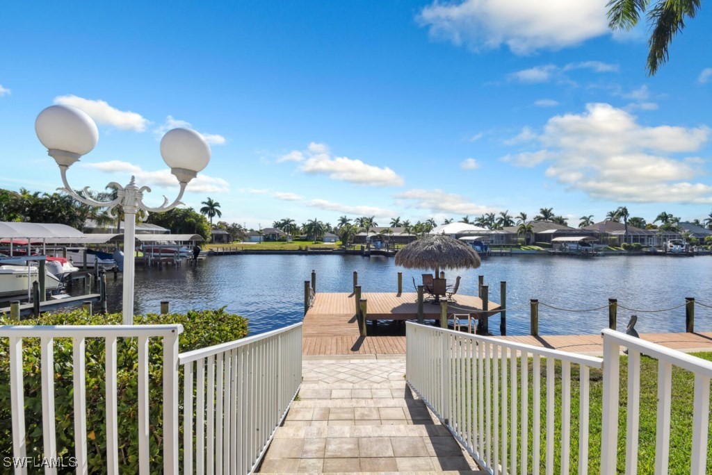2810 Southwest 49th Terrace Cape Coral, FL 33914 - Photo 30 of 33 a view of a deck and city view