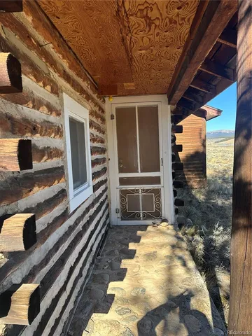 a view of a yard with an outdoor space