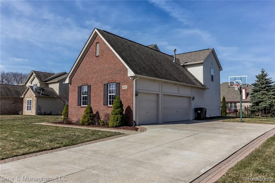 3 Car Side Entry Garage