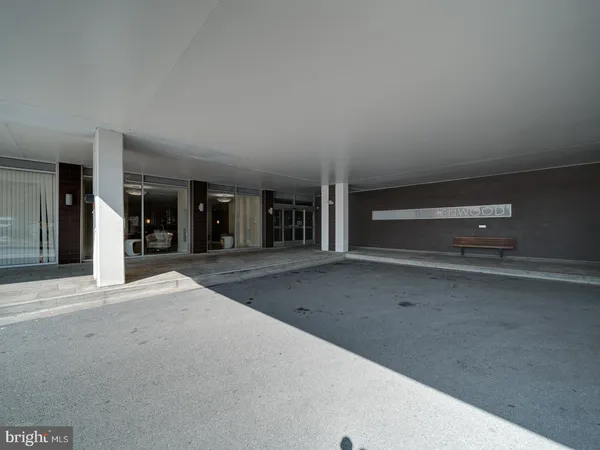 a view of a car garage door