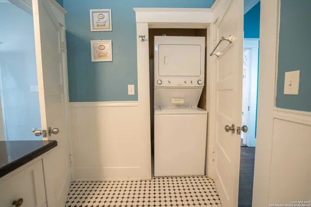 a bathroom with a sink and a shower
