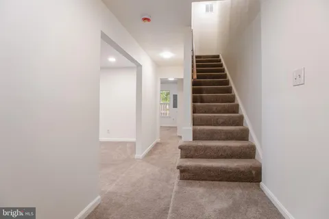 a view of entryway and hall