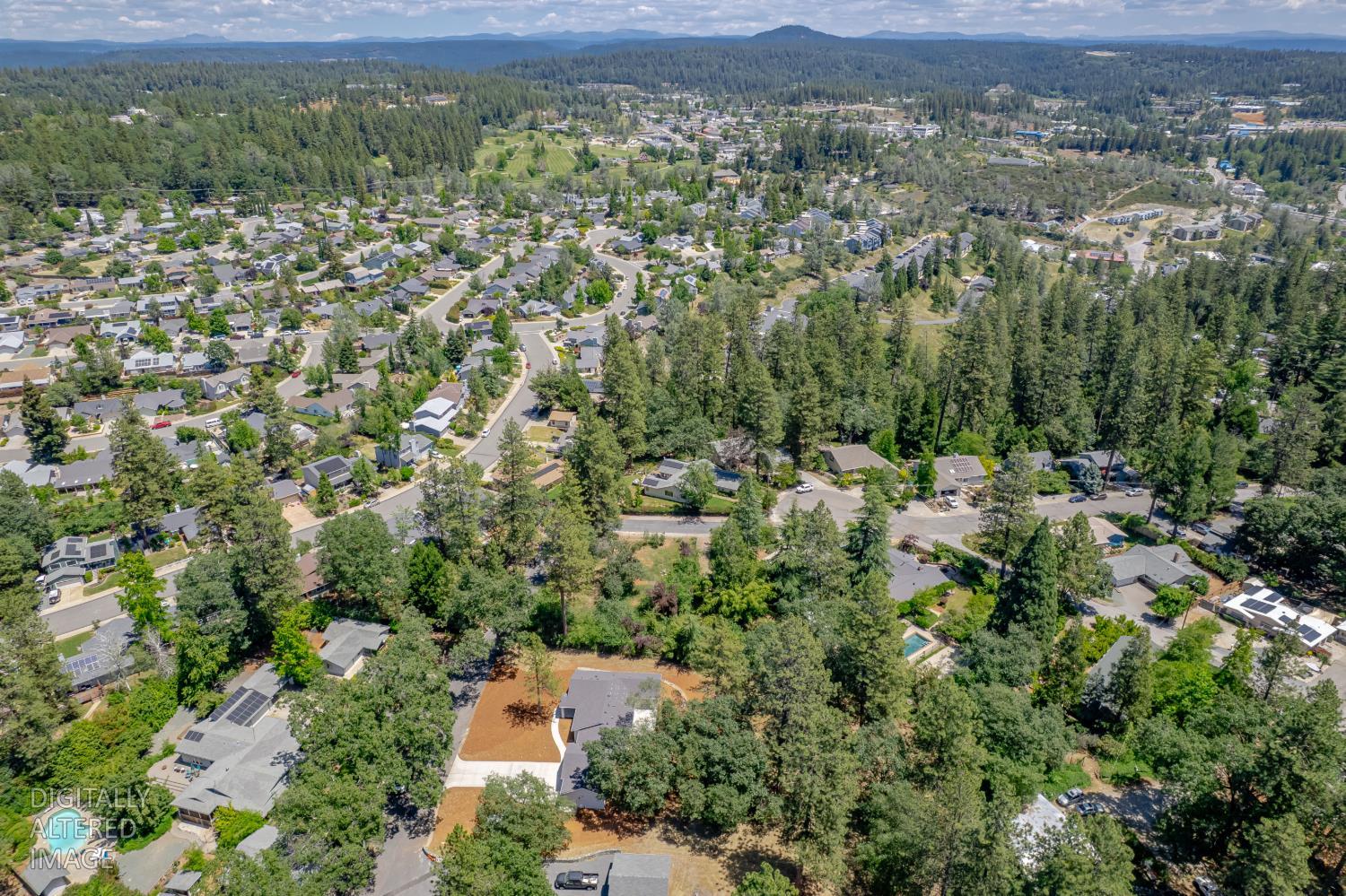 280 Jan Road Grass Valley, CA 95945 - Photo 61 of 66 an aerial view of a houses with a yard and mountain view