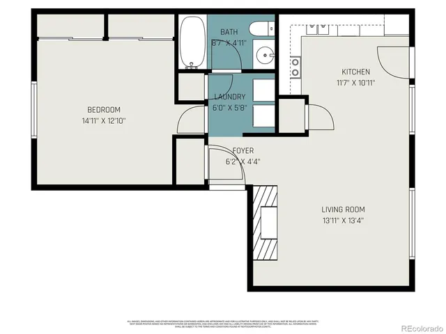 a picture of a bench in a white building