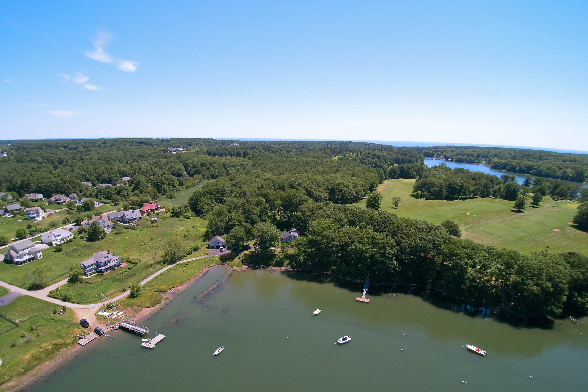 1 River Farm Road York, ME 03909 - Photo 4 of 44 Aerial