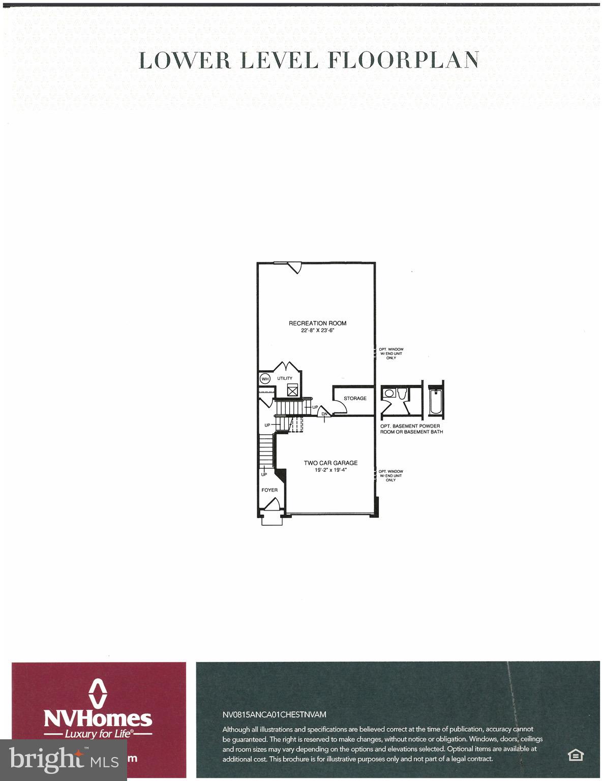 2358 Chadlington Road Falls Church, VA 22043 - Photo 56 of 56 Actual floor plan has rec rm, bedroom & full bath