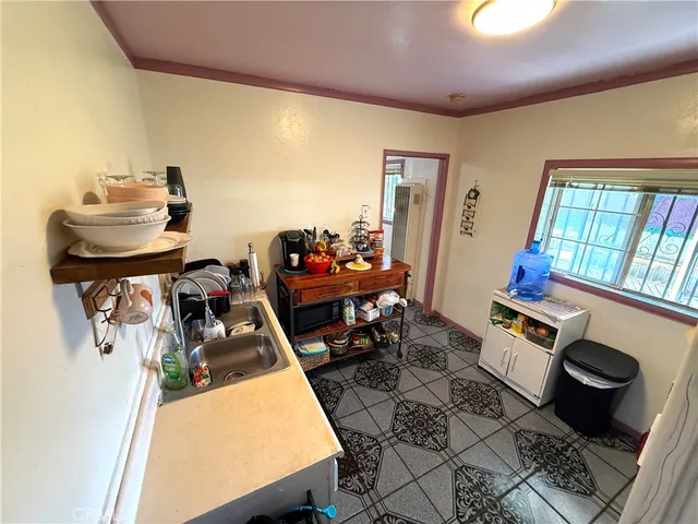 a room with musical instruments