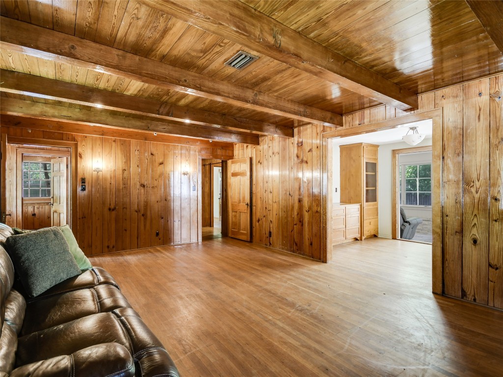 2304 Longview Street Austin, TX 78705 - Photo 7 of 31 a view of a livingroom with wooden floor