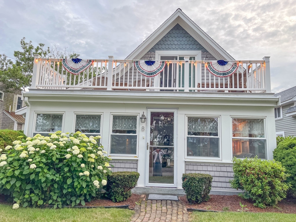 front view of house with a pathway