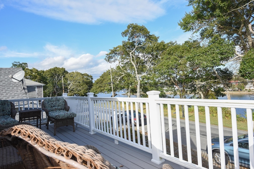 8 East Boulevard Wareham, MA 02558 - Photo 16 of 39 a view of a balcony with chairs