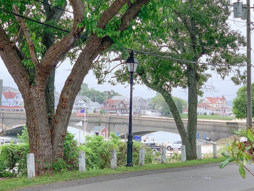 8 East Boulevard Wareham, MA 02558 - Photo 34 of 39 a view of a yard with plants and a large tree