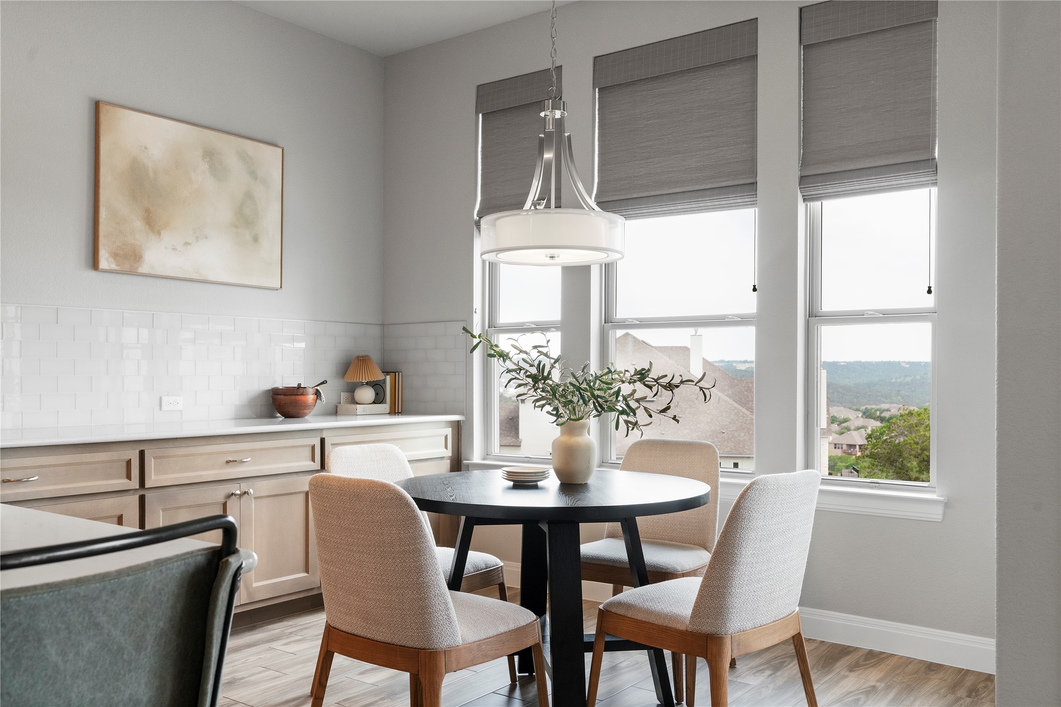 2033 Portobello Road Leander, TX 78641 - Photo 19 of 40 The open-concept communal spaces take advantage of every opportunity for a captivating view.