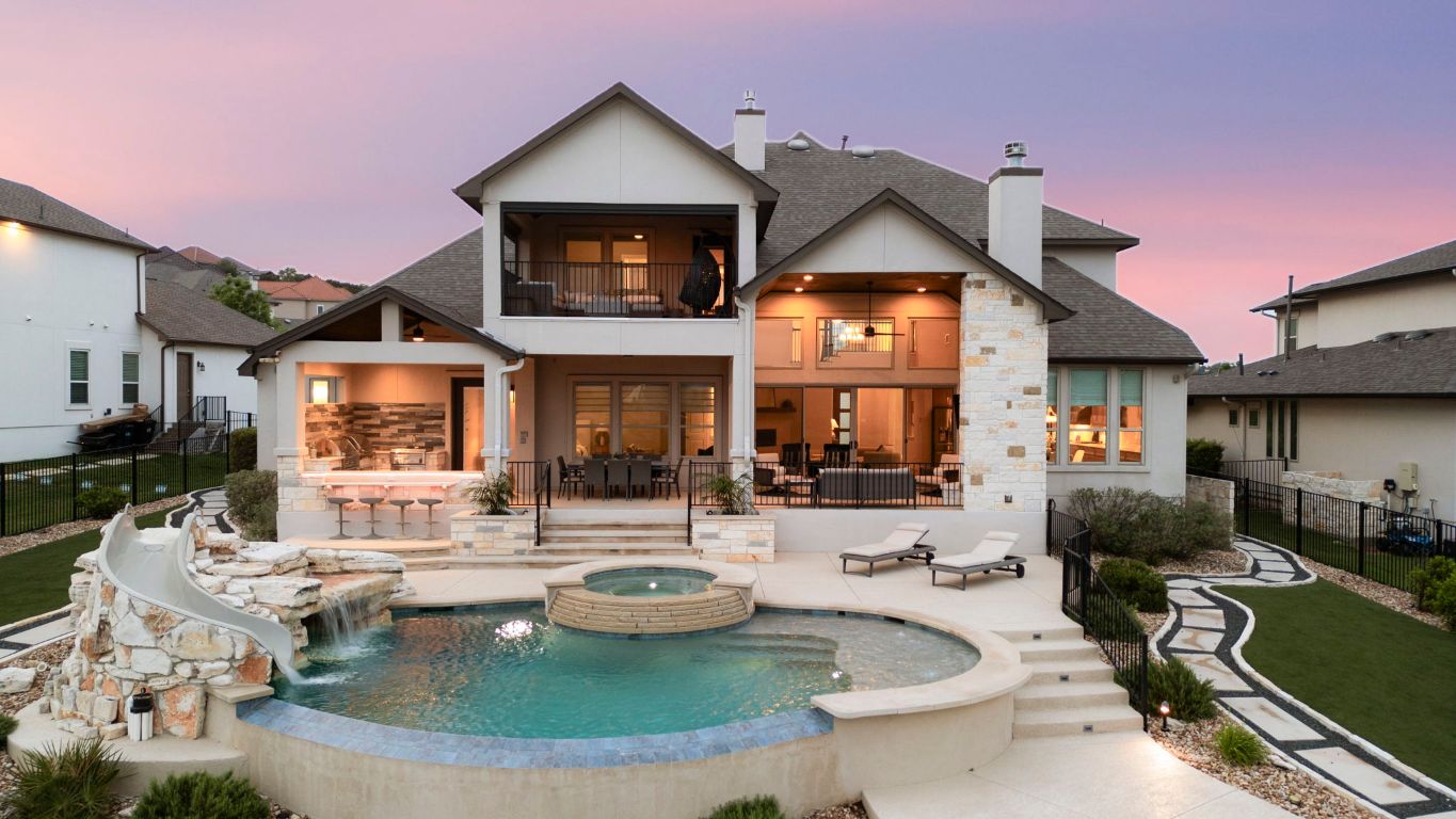 2033 Portobello Road Leander, TX 78641 - Photo 5 of 40 Paradise awaits at this meticulously designed Drees Custom home.