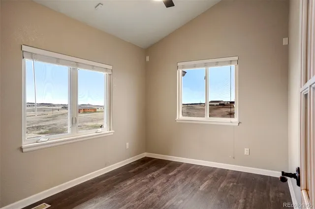 a car is parked in a parking area