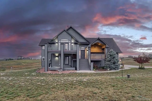 a view of outdoor space and deck