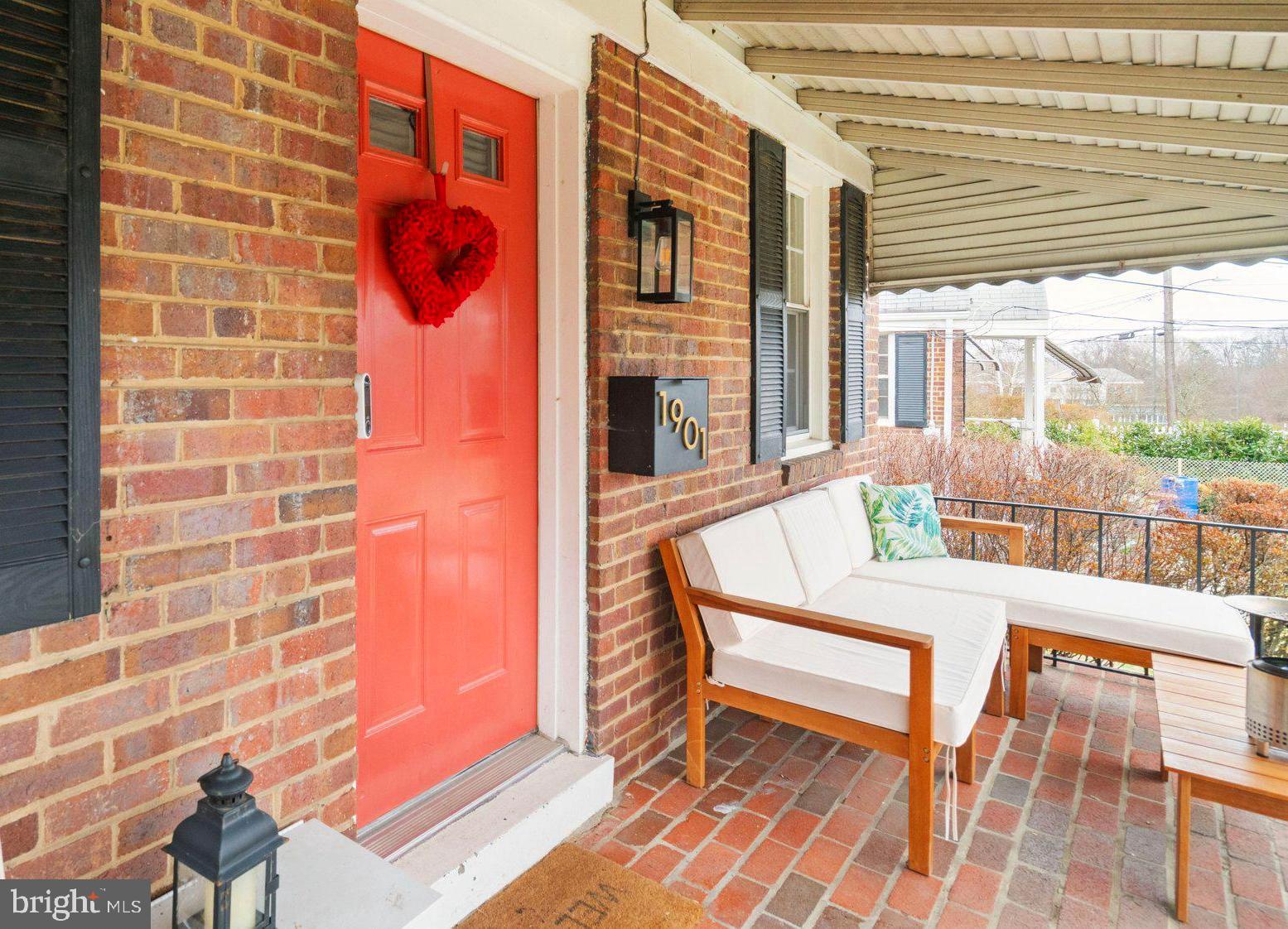 1901 Scroggins Road Alexandria, VA 22302 - Photo 2 of 34 Charming entry and cozy front porch
