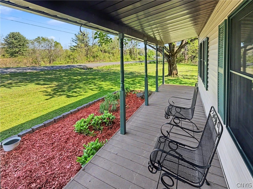 2254 Hanshaw Road Dryden, NY 13068 - Photo 20 of 47 Porch View