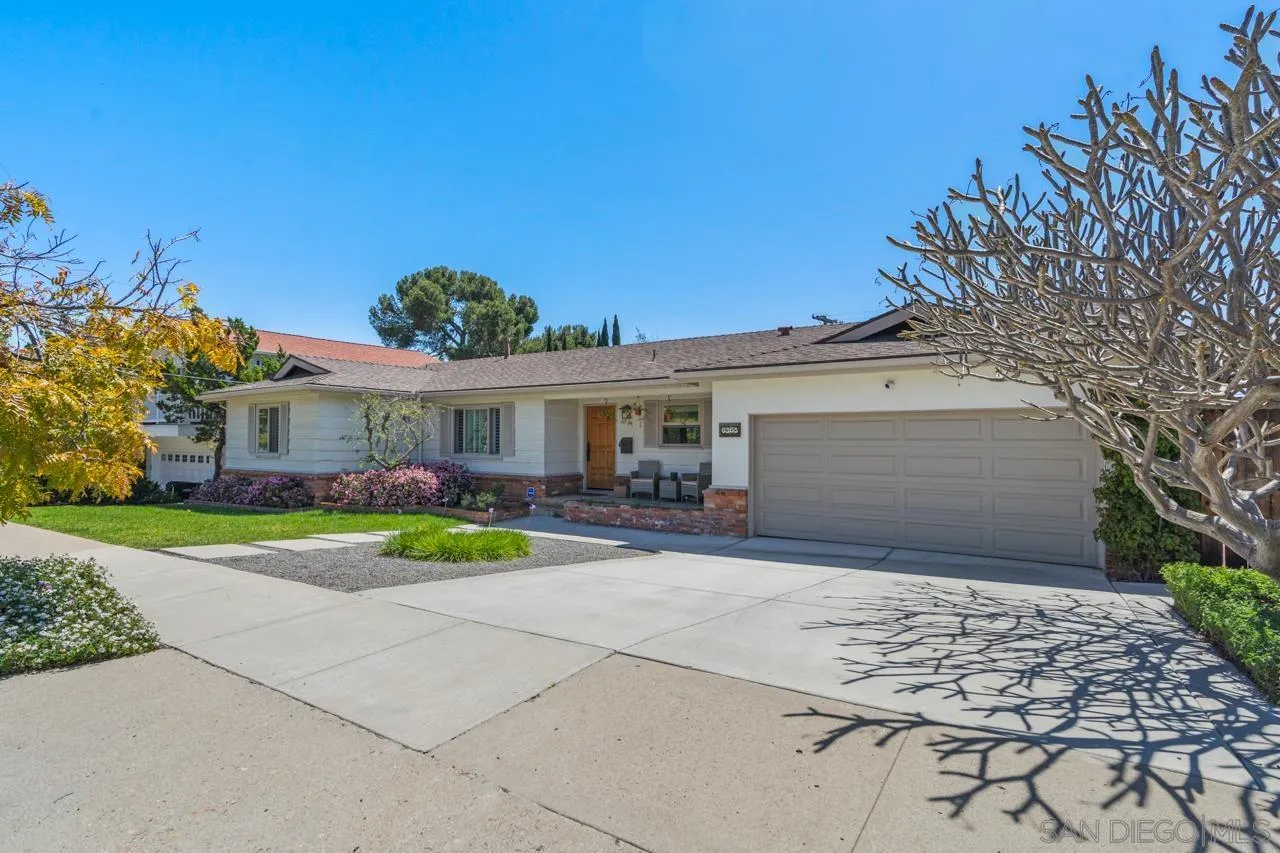 6365 Lambda Drive San Diego, CA 92120 - Photo 29 of 31 a front view of house with yard and green space