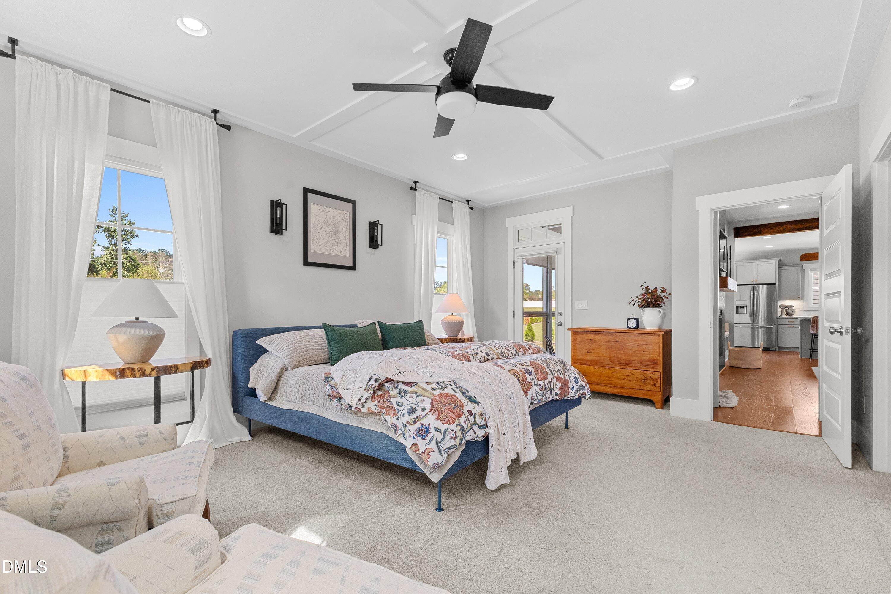 248 Old Hickory Drive Raleigh, NC 27603 - Photo 29 of 45 a spacious bedroom with a bed and furniture