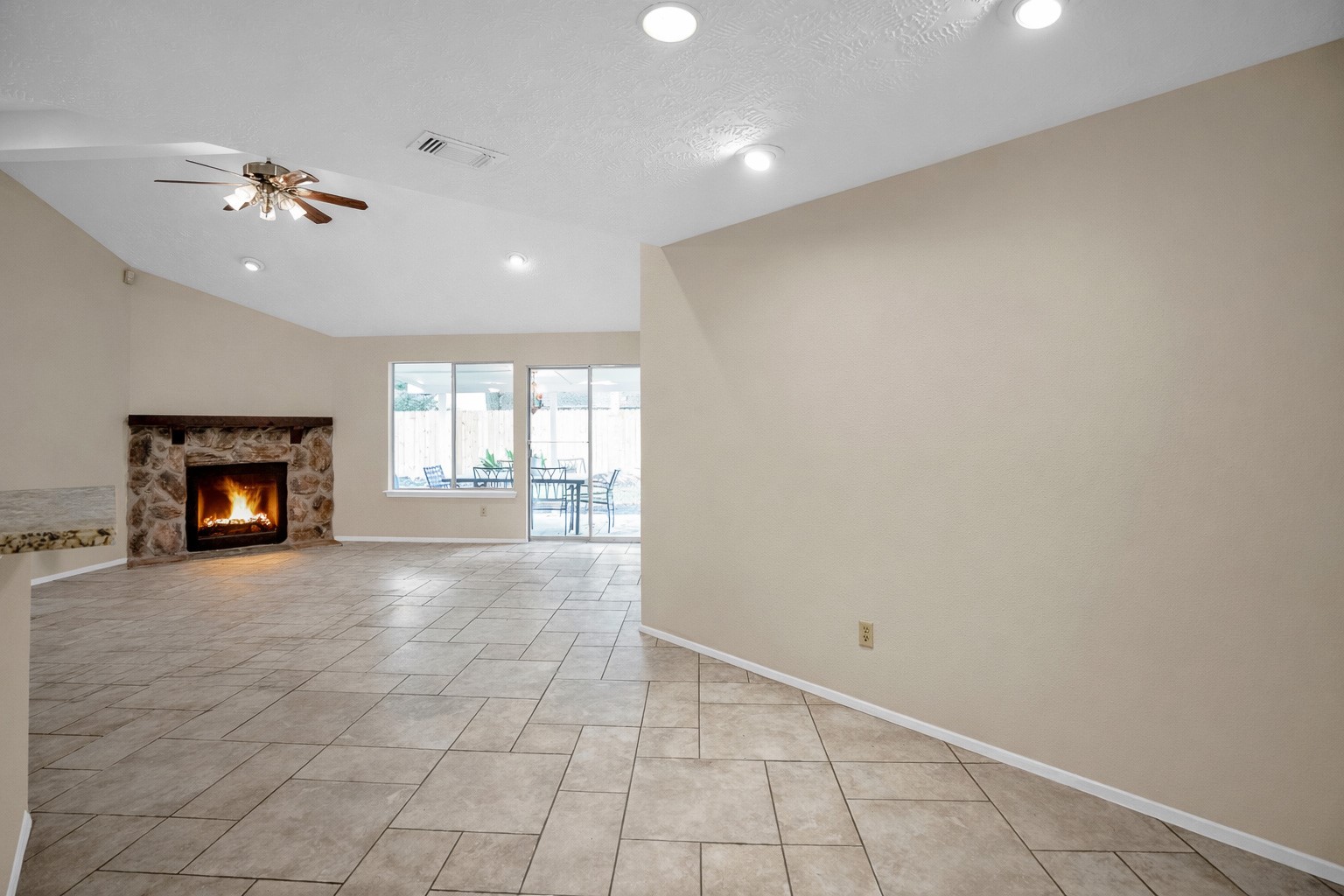 17323 Northchapel Street Spring, TX 77379 - Photo 12 of 37 Bright dining area with tile flooring and convenient access to the kitchen.