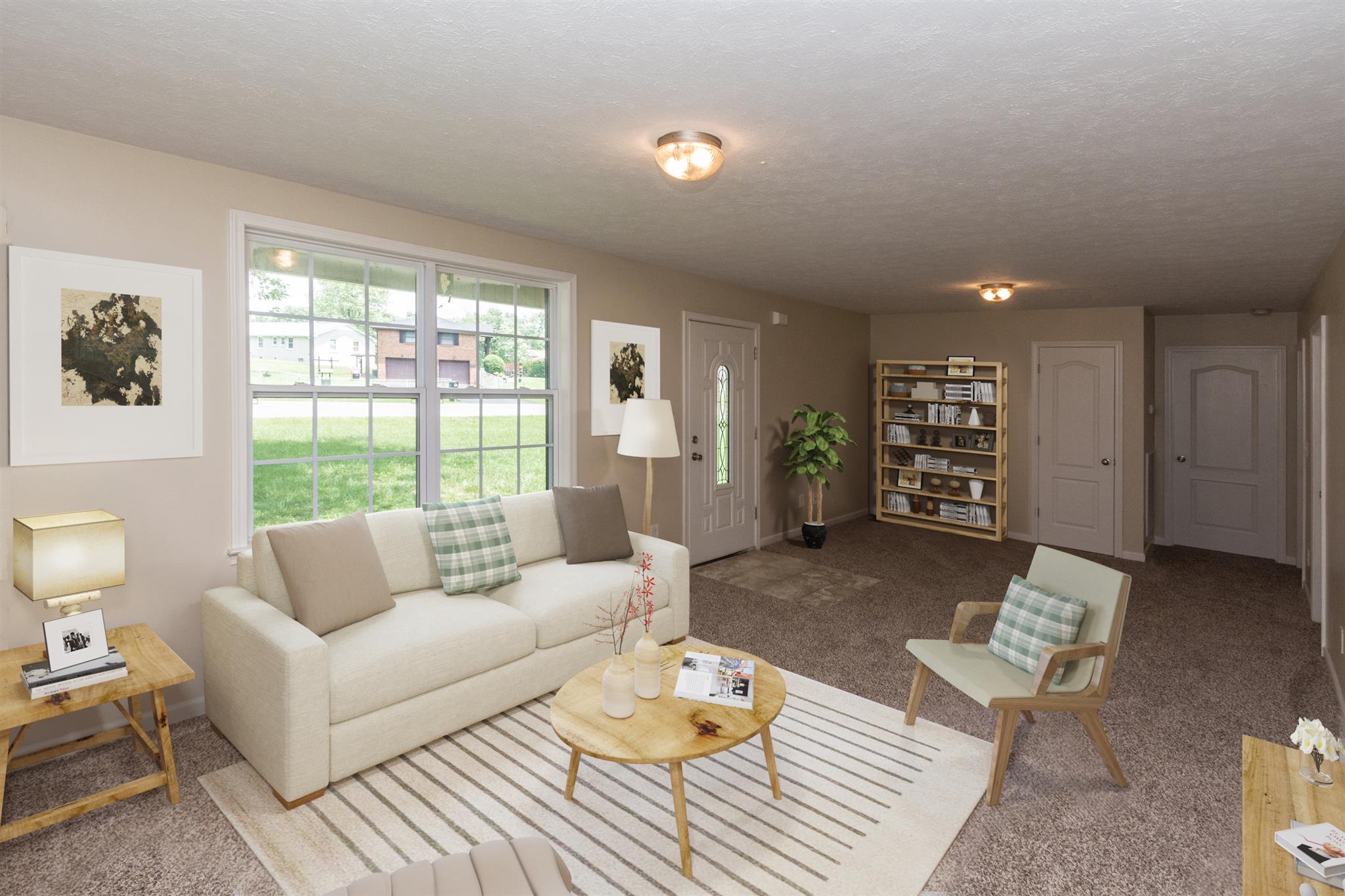 318 Burch Road Clarksville, TN 37042 - Photo 2 of 15 a living room with furniture and a large window