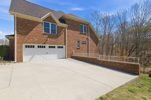 a view of outdoor space with seating space