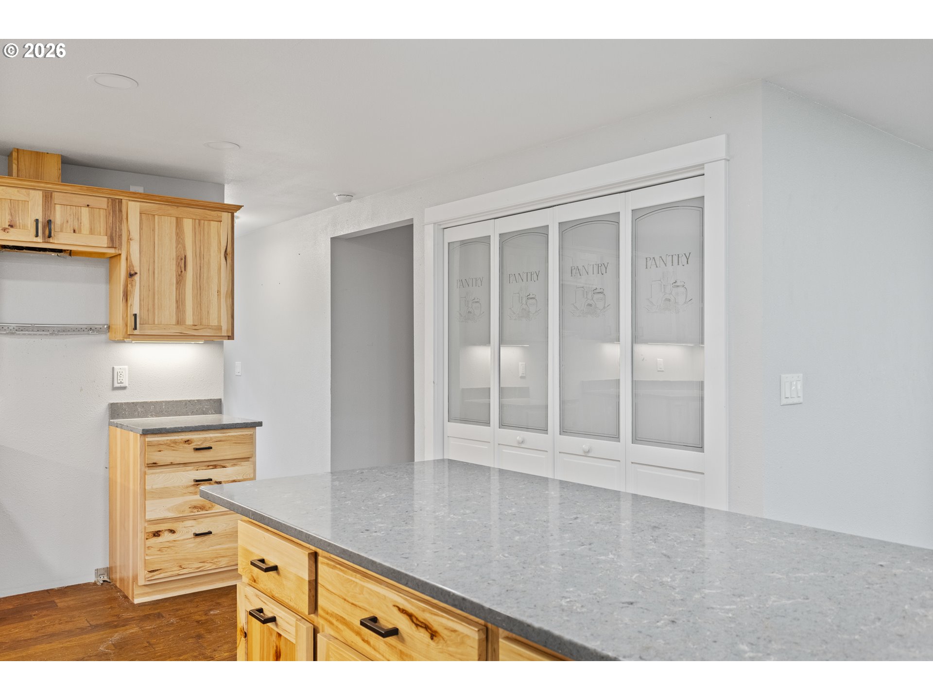 16855 Highway 42 Myrtle Point, OR 97458 - Photo 20 of 43 a view of kitchen with wooden floor