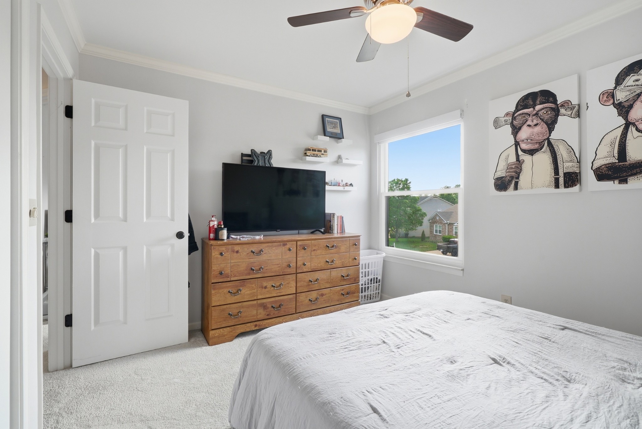 224 Cavalcade Circle Franklin, TN 37069 - Photo 25 of 39 a bedroom with a bed and a flat screen tv