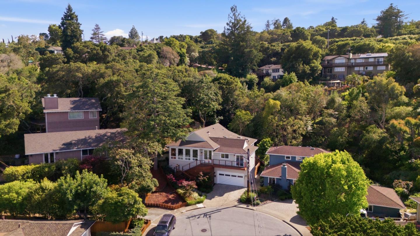 2884 Roland Avenue San Carlos, CA 94070 - Photo 27 of 27 an aerial view of a house