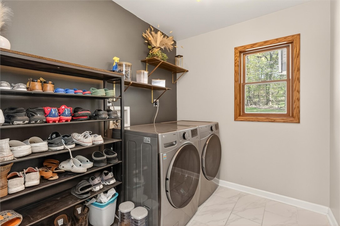 5601 Stuart Avenue Arcadia, NY 14513 - Photo 43 of 50 1st Floor Laundry Right Off Garage Entry Door