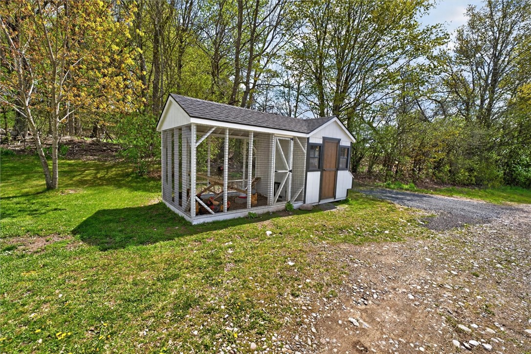 5601 Stuart Avenue Arcadia, NY 14513 - Photo 49 of 50 $15K Chicken Coop with Hydrolics - even the chicke