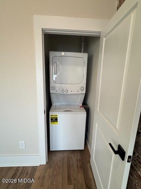 530 2nd Street, Unit B Macon, GA 31201 - Photo 4 of 13 a utility room with a washer and dryer