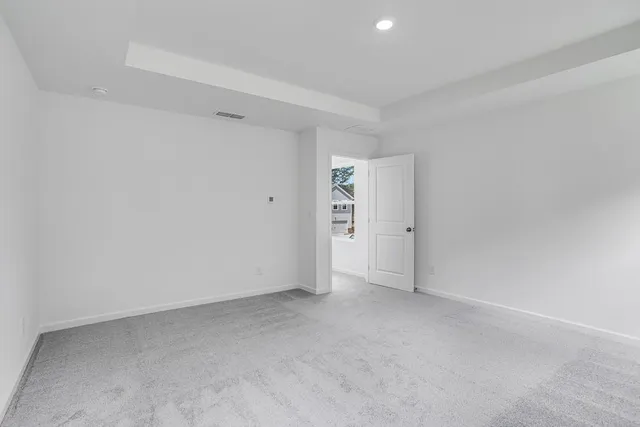 a view of empty room