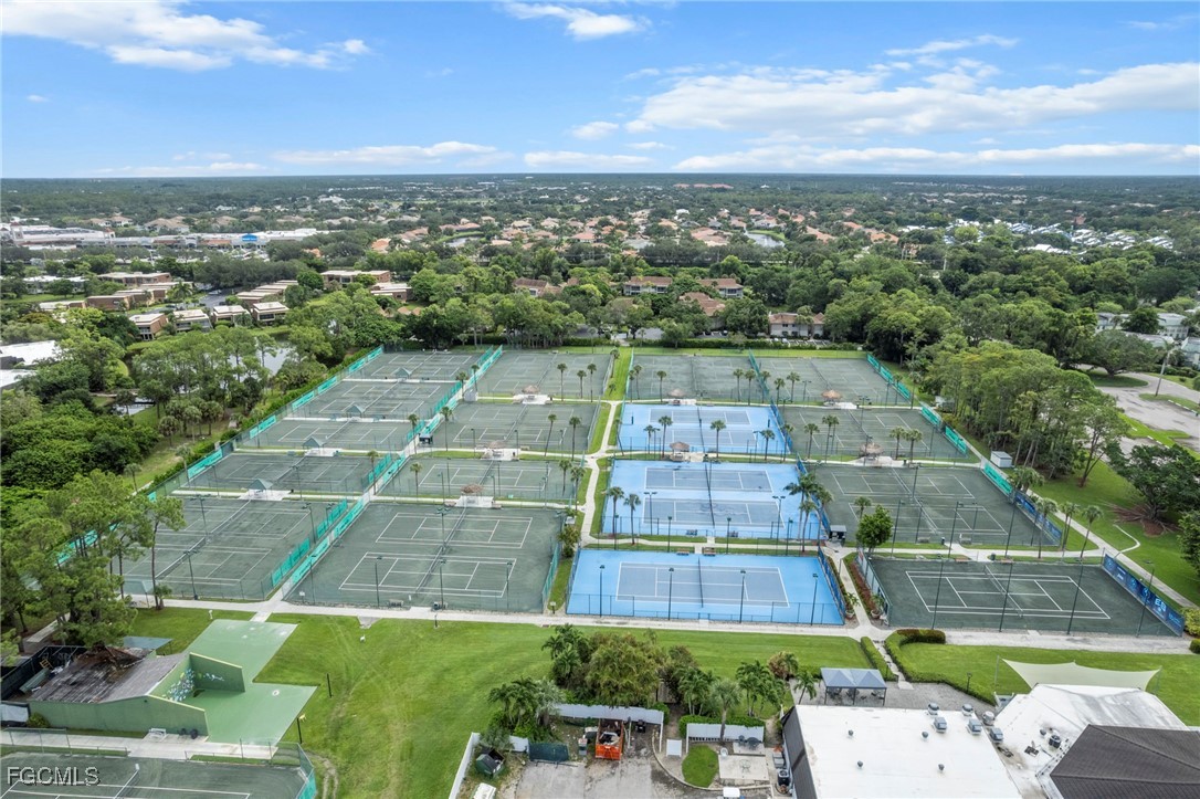 202 Bobolink Way, Unit 202B Naples, FL 34105 - Photo 28 of 31 an aerial view of a tennis court
