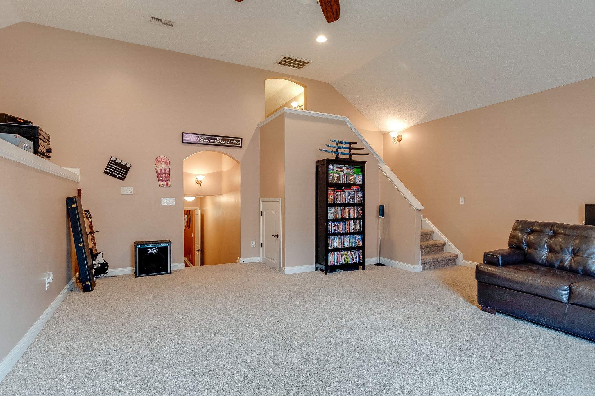 1112 Pee Dee Branch Road Cottontown, TN 37048 - Photo 27 of 33 a view of a livingroom with furniture and staircase