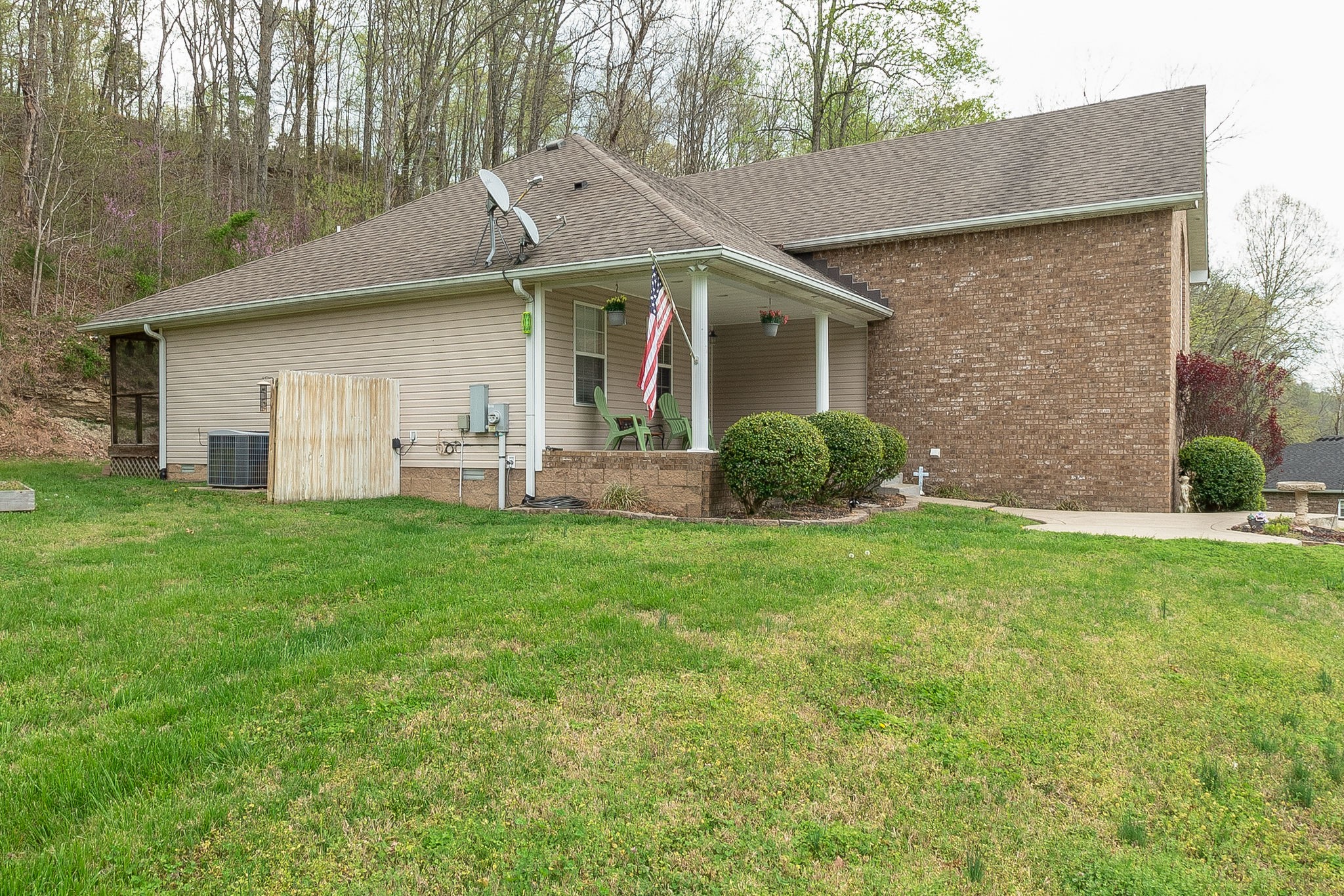 1112 Pee Dee Branch Road Cottontown, TN 37048 - Photo 3 of 33 a view of a house with backyard and garden