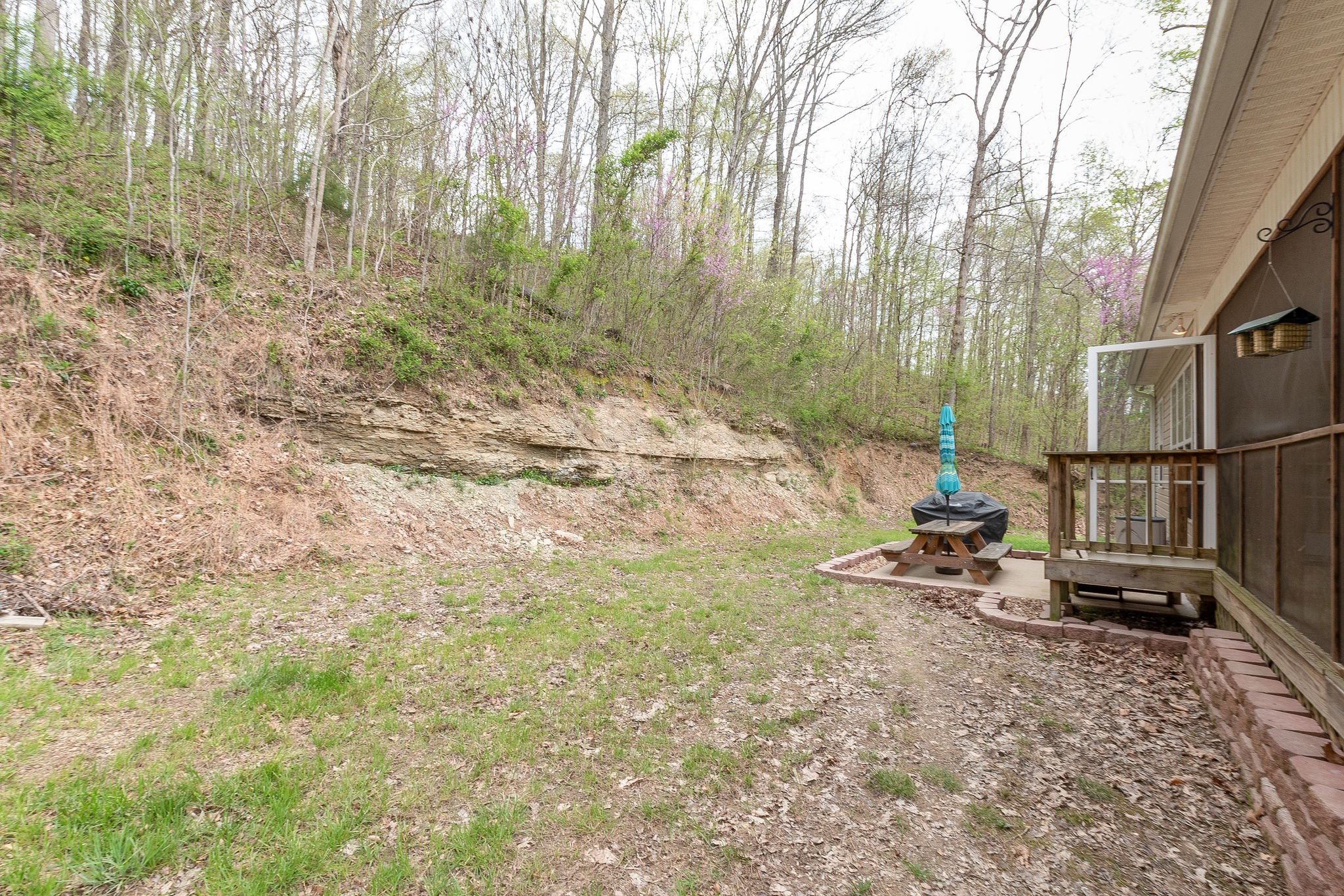 1112 Pee Dee Branch Road Cottontown, TN 37048 - Photo 33 of 33 a backyard of a house with table and chairs