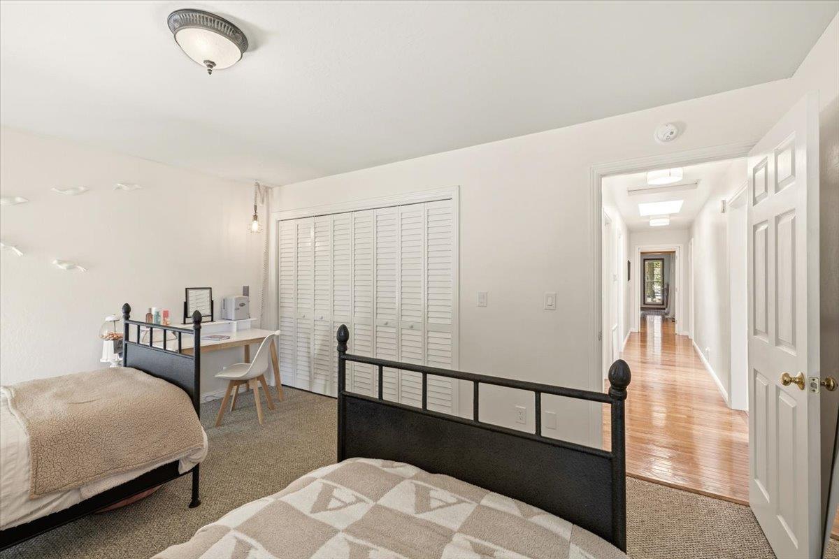 16856 Scott Way Grass Valley, CA 95949 - Photo 28 of 67 a bedroom with furniture and a window