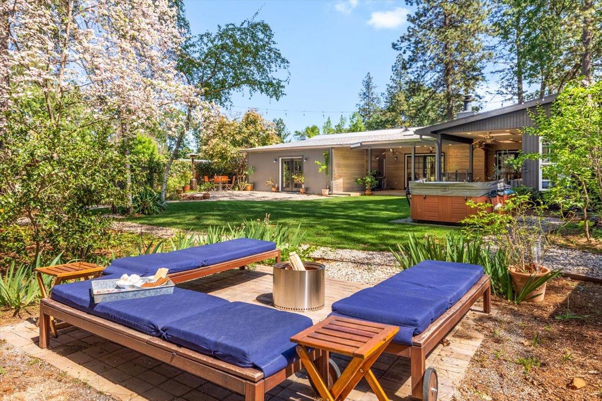 16856 Scott Way Grass Valley, CA 95949 - Photo 4 of 67 a view of a backyard with sitting area
