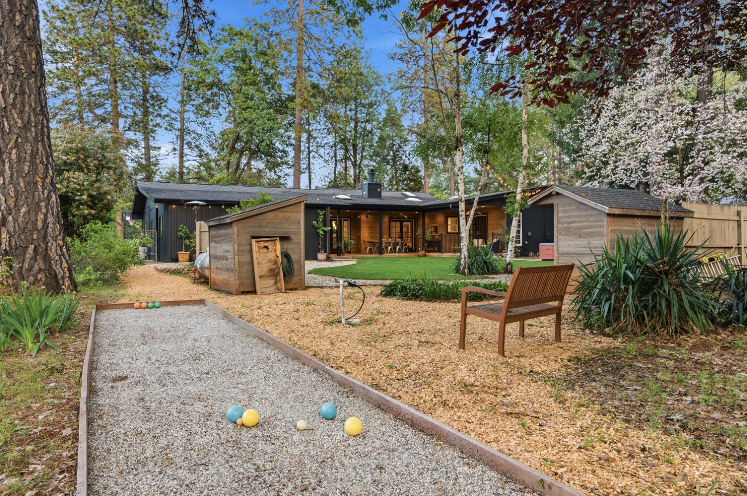 16856 Scott Way Grass Valley, CA 95949 - Photo 58 of 67 a view of a house with backyard and chairs
