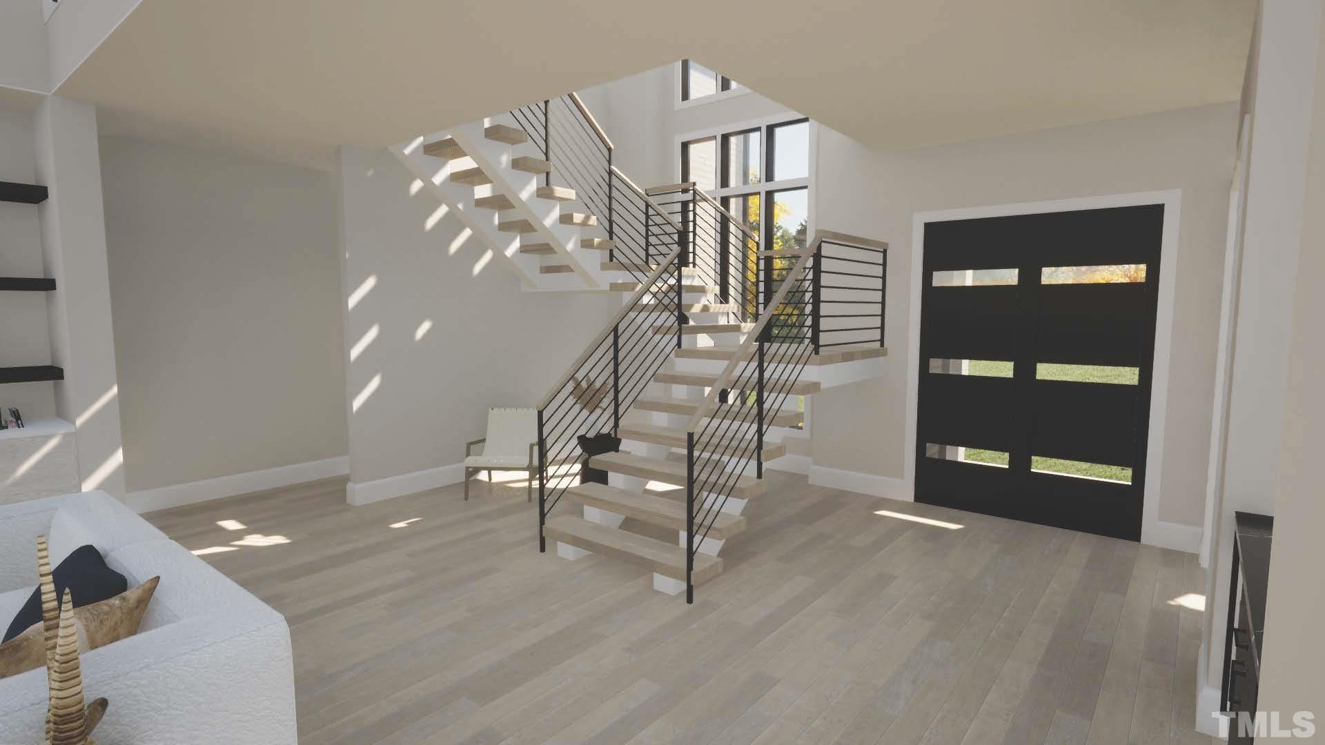 3300 Hampton Road Raleigh, NC 27607 - Photo 18 of 41 a view of an entryway with wooden floor