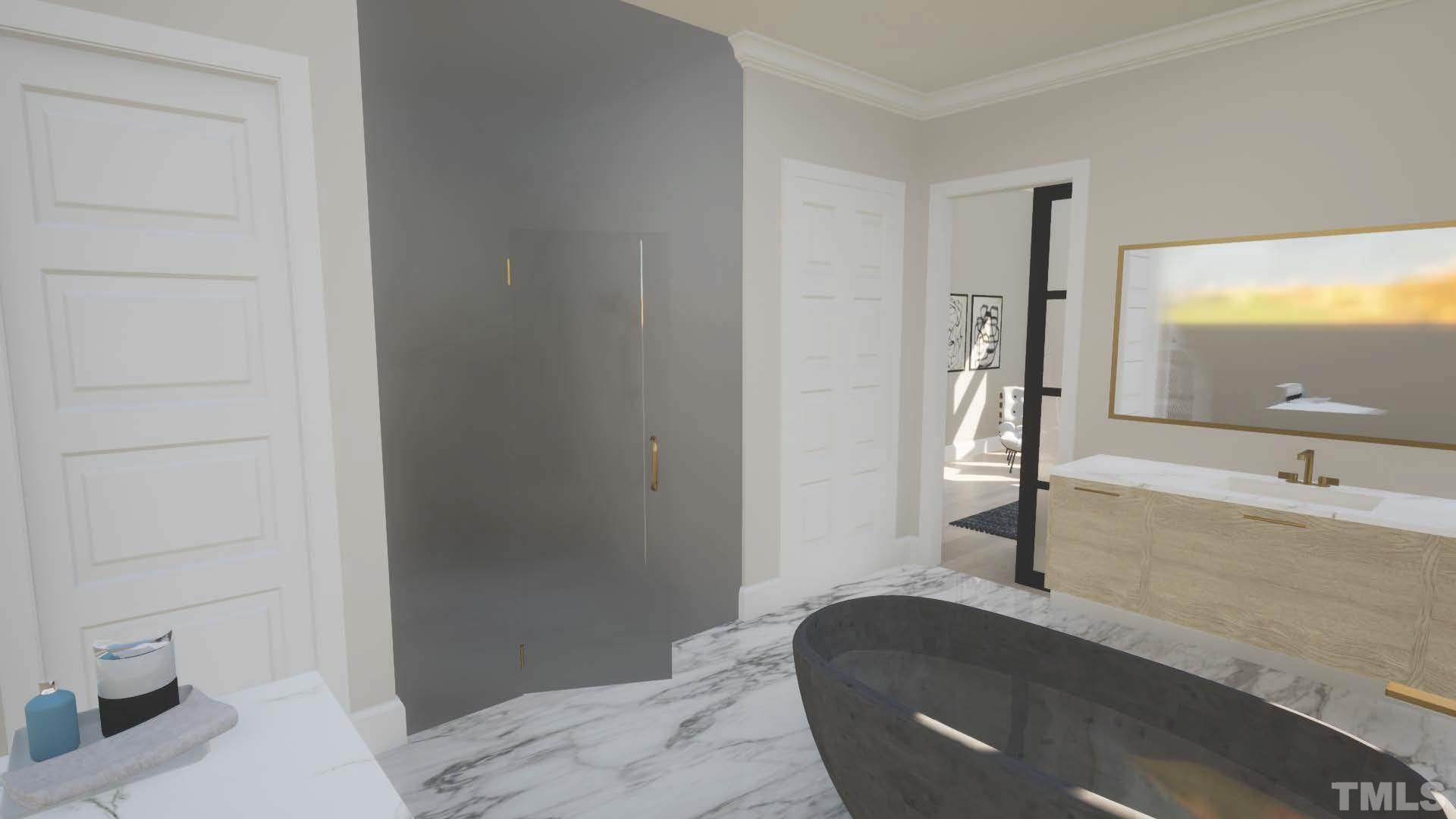 3300 Hampton Road Raleigh, NC 27607 - Photo 34 of 41 a bathroom with a tub and a sink