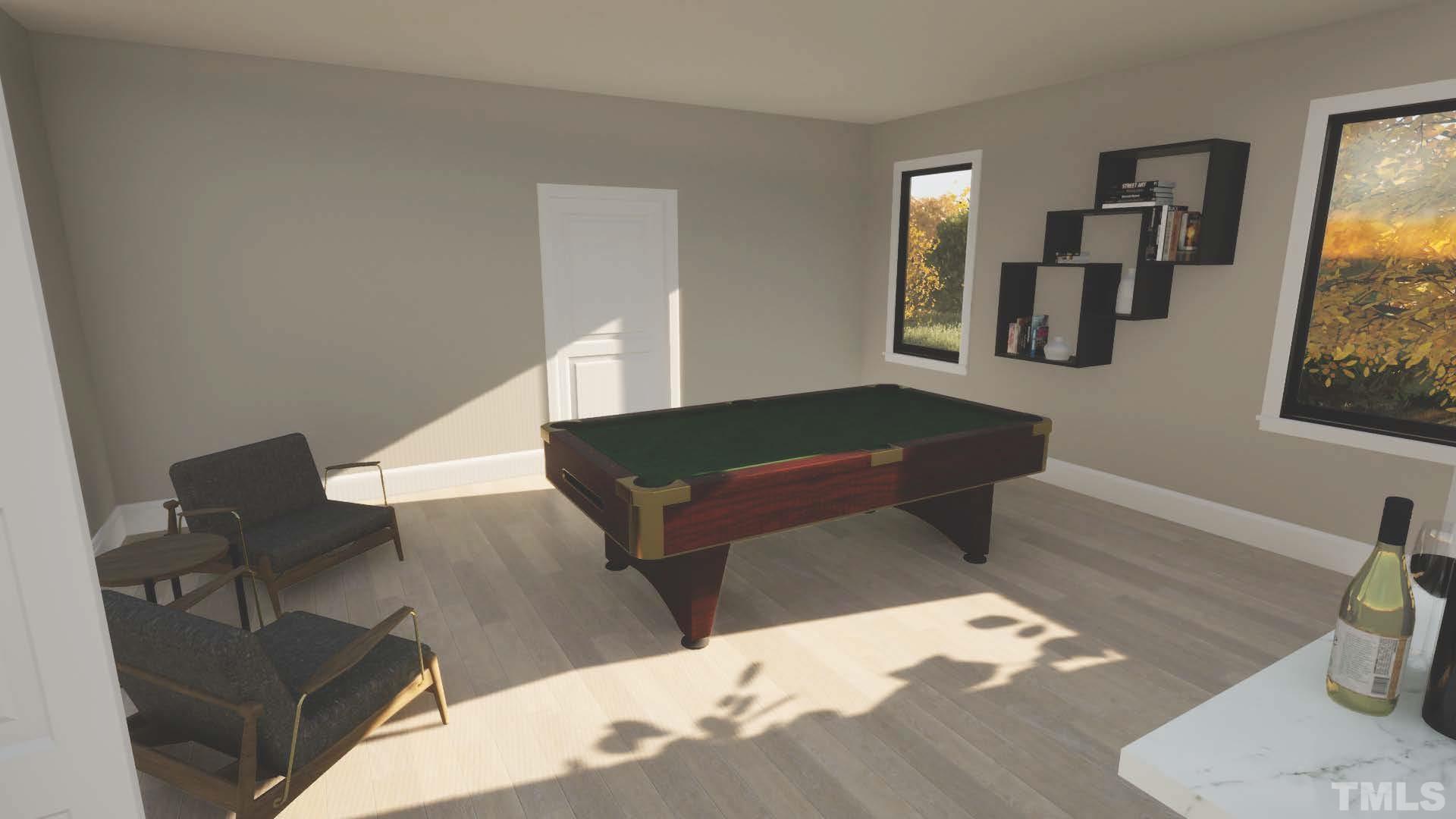 3300 Hampton Road Raleigh, NC 27607 - Photo 38 of 41 a living room with furniture and wooden floor